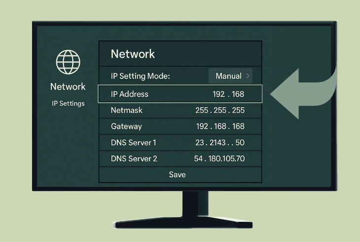 temporarily adjust your tv’s dns