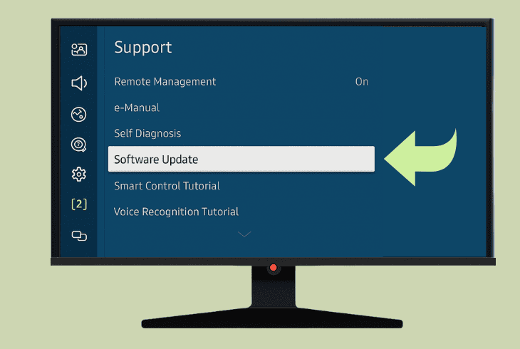 update your tv system version