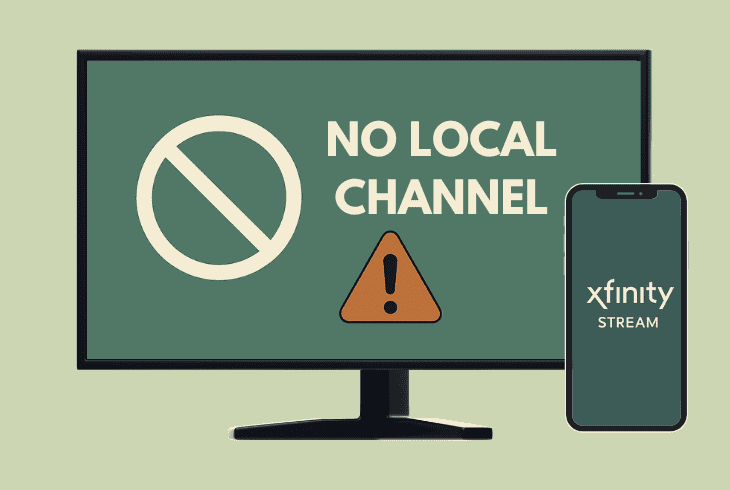 no local channels on xfinity stream